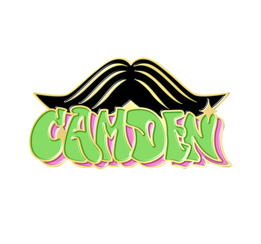Camden Mustache Pin
